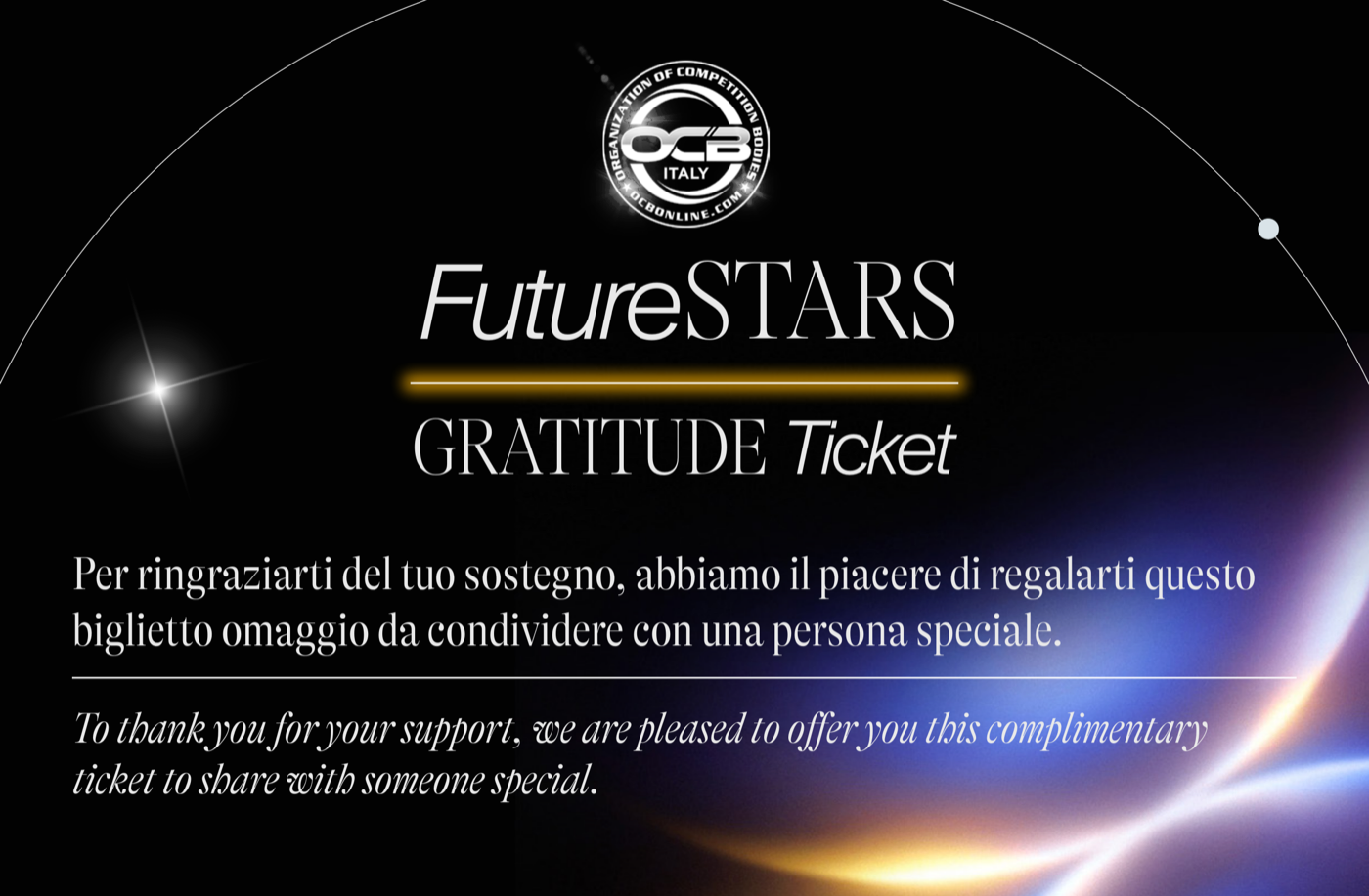 Cartolina di accompagnamento al Gratitude Ticket